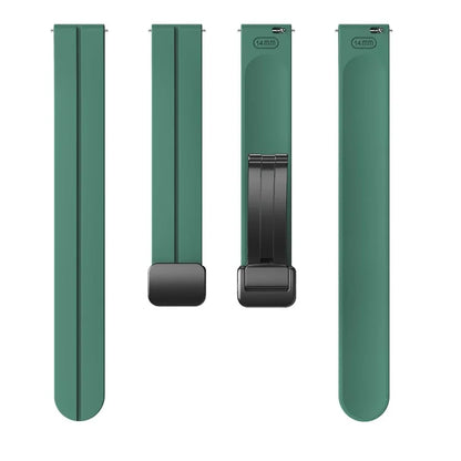 KALEBOL For Garmin Lily 2 Watch Strap Magnetic Buckle Silicone Wrist Band