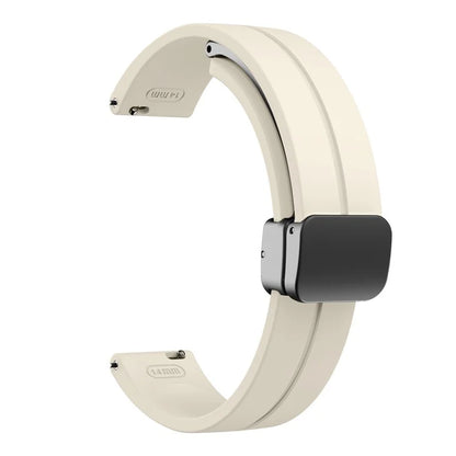 KALEBOL For Garmin Lily 2 Watch Strap Magnetic Buckle Silicone Wrist Band