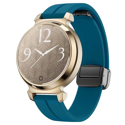 KALEBOL For Garmin Lily 2 Watch Strap Magnetic Buckle Silicone Wrist Band