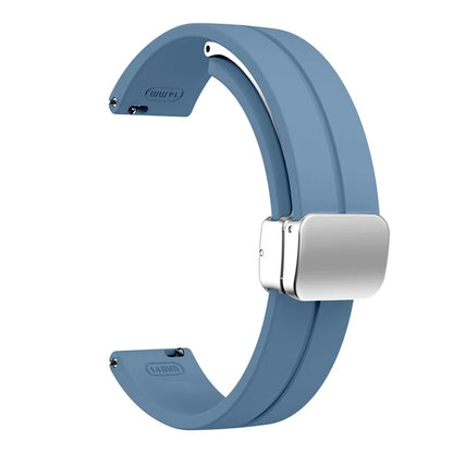 KALEBOL For Garmin Lily 2 Watch Strap Magnetic Buckle Silicone Wrist Band