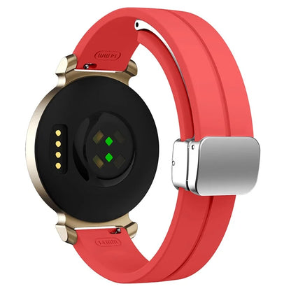KALEBOL For Garmin Lily 2 Watch Strap Magnetic Buckle Silicone Wrist Band