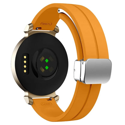 KALEBOL For Garmin Lily 2 Watch Strap Magnetic Buckle Silicone Wrist Band