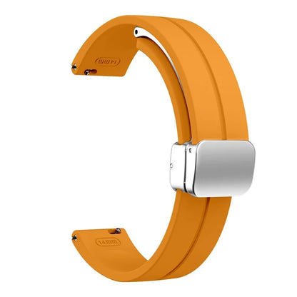 KALEBOL For Garmin Lily 2 Watch Strap Magnetic Buckle Silicone Wrist Band