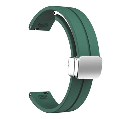 KALEBOL For Garmin Lily 2 Watch Strap Magnetic Buckle Silicone Wrist Band