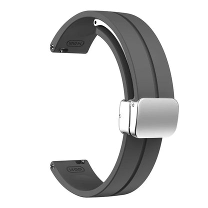 KALEBOL For Garmin Lily 2 Watch Strap Magnetic Buckle Silicone Wrist Band