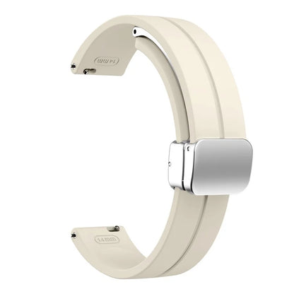 KALEBOL For Garmin Lily 2 Watch Strap Magnetic Buckle Silicone Wrist Band