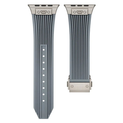 KALEBOL For Apple Watch 10 46mm / Ultra 2 / Ultra 49mm / 9 8 7 45mm / SE (2023) SE (2022) SE 6 5 4 44mm / 3 2 1 42mm Silicone Watch Band