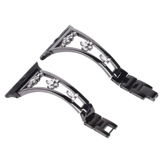 KALEBOL For Apple Watch Series 10 42mm / 9 8 7 41mm / SE (2023) SE (2022) SE 6 5 4 40mm / 3 2 1 38mm Metal Watch Strap