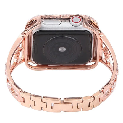 KALEBOL For Apple Watch Series 10 42mm / 9 8 7 41mm / SE (2023) SE (2022) SE 6 5 4 40mm / 3 2 1 38mm Metal Watch Strap