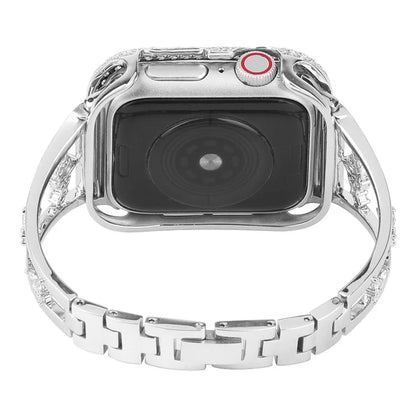 KALEBOL For Apple Watch Series 10 42mm / 9 8 7 41mm / SE (2023) SE (2022) SE 6 5 4 40mm / 3 2 1 38mm Metal Watch Strap