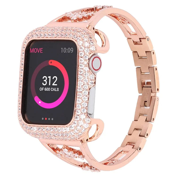 KALEBOL For Apple Watch 10 46mm / Ultra 2 / Ultra 49mm / 9 8 7 45mm / SE (2023) SE (2022) SE 6 5 4 44mm / 3 2 1 42mm Copper Watch Band