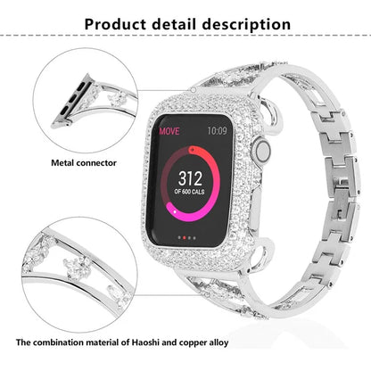 KALEBOL For Apple Watch 10 46mm / Ultra 2 / Ultra 49mm / 9 8 7 45mm / SE (2023) SE (2022) SE 6 5 4 44mm / 3 2 1 42mm Copper Watch Band