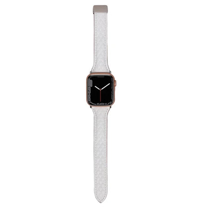 KALEBOL For Apple Watch 10 46mm / Ultra 2 / Ultra 49mm / 9 8 7 45mm / SE (2023) SE (2022) SE 6 5 4 44mm / 3 2 1 42mm Genuine Leather Watch Band