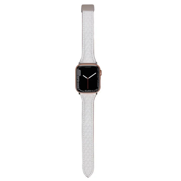 KALEBOL For Apple Watch Series 10 42mm / 9 8 7 41mm / SE (2023) SE (2022) SE 6 5 4 40mm / 3 2 1 38mm Genuine Leather Watch Strap