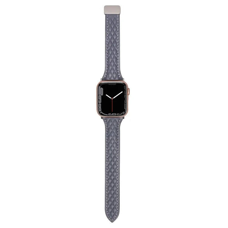 KALEBOL For Apple Watch Series 10 42mm / 9 8 7 41mm / SE (2023) SE (2022) SE 6 5 4 40mm / 3 2 1 38mm Genuine Leather Watch Strap