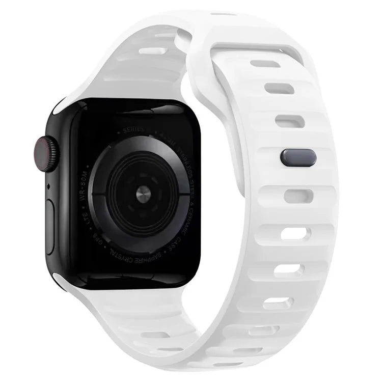 KALEBOL For Apple Watch 10 46mm / Ultra 2 / Ultra 49mm / 9 8 7 45mm / SE (2023) SE (2022) SE 6 5 4 44mm / 3 2 1 42mm Silicone Watch Band