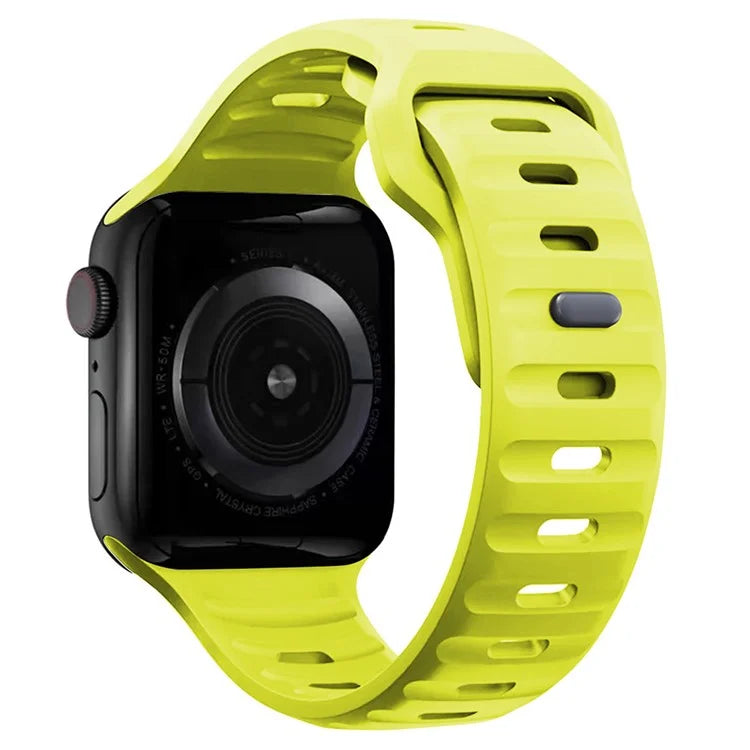 KALEBOL For Apple Watch 10 46mm / Ultra 2 / Ultra 49mm / 9 8 7 45mm / SE (2023) SE (2022) SE 6 5 4 44mm / 3 2 1 42mm Silicone Watch Band