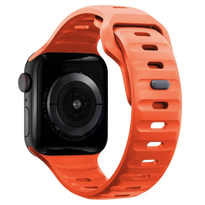 KALEBOL For Apple Watch 10 46mm / Ultra 2 / Ultra 49mm / 9 8 7 45mm / SE (2023) SE (2022) SE 6 5 4 44mm / 3 2 1 42mm Silicone Watch Band