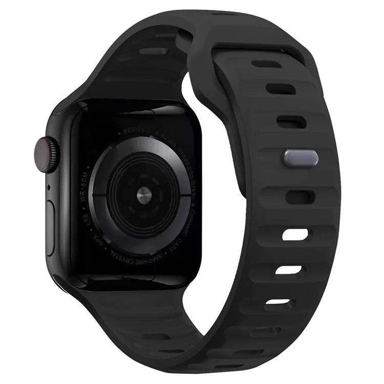 KALEBOL For Apple Watch 10 46mm / Ultra 2 / Ultra 49mm / 9 8 7 45mm / SE (2023) SE (2022) SE 6 5 4 44mm / 3 2 1 42mm Silicone Watch Band
