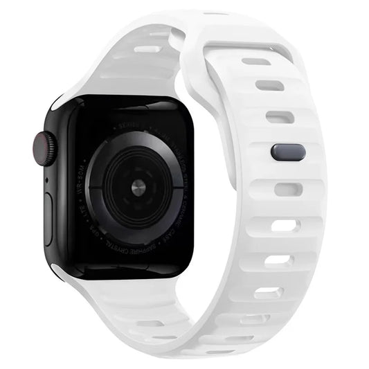 KALEBOL For Apple Watch Series 10 42mm / 9 8 7 41mm / SE (2023) SE (2022) SE 6 5 4 40mm / 3 2 1 38mm Watch Band Sports Silicone Strap