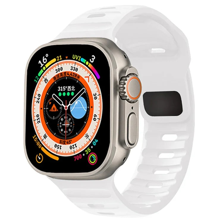 KALEBOL For Apple Watch Series 10 42mm / 9 8 7 41mm / SE (2023) SE (2022) SE 6 5 4 40mm / 3 2 1 38mm Watch Band Sports Silicone Strap