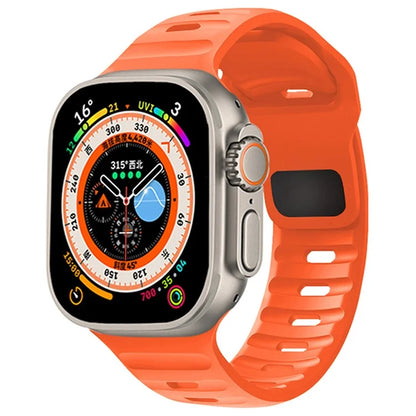 KALEBOL For Apple Watch Series 10 42mm / 9 8 7 41mm / SE (2023) SE (2022) SE 6 5 4 40mm / 3 2 1 38mm Watch Band Sports Silicone Strap