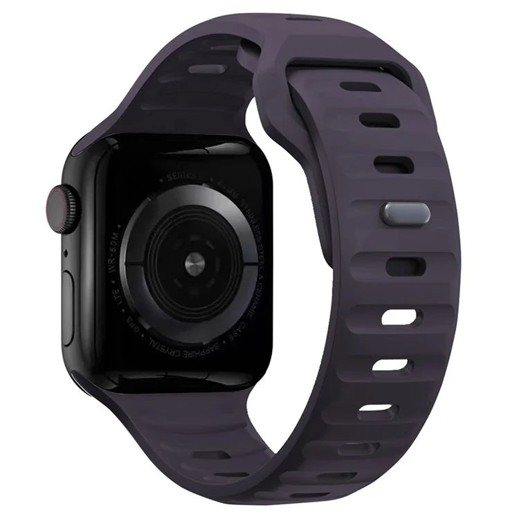 KALEBOL For Apple Watch Series 10 42mm / 9 8 7 41mm / SE (2023) SE (2022) SE 6 5 4 40mm / 3 2 1 38mm Watch Band Sports Silicone Strap