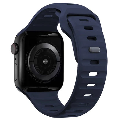 KALEBOL For Apple Watch Series 10 42mm / 9 8 7 41mm / SE (2023) SE (2022) SE 6 5 4 40mm / 3 2 1 38mm Watch Band Sports Silicone Strap