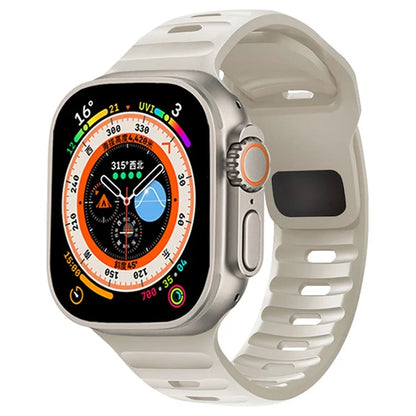 KALEBOL For Apple Watch Series 10 42mm / 9 8 7 41mm / SE (2023) SE (2022) SE 6 5 4 40mm / 3 2 1 38mm Watch Band Sports Silicone Strap