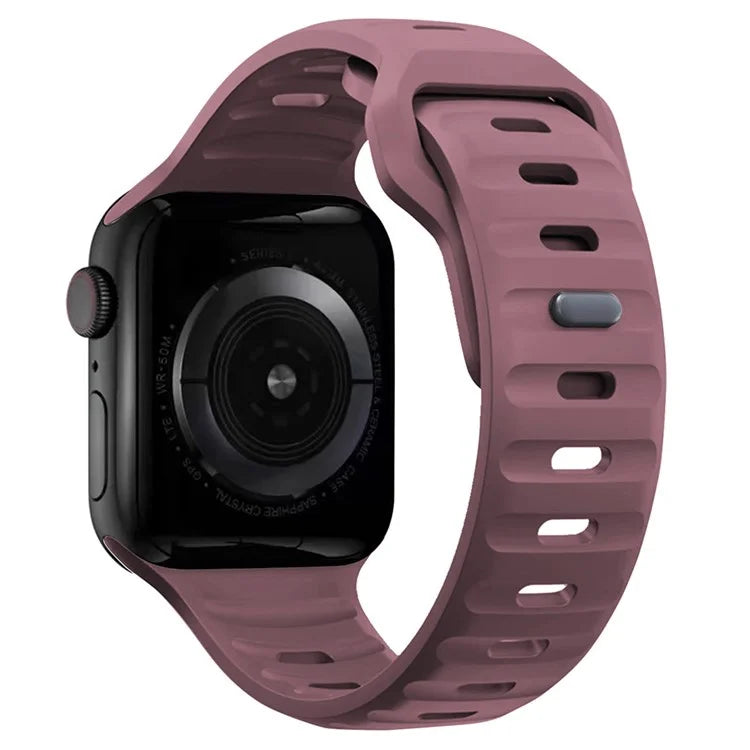 KALEBOL For Apple Watch Series 10 42mm / 9 8 7 41mm / SE (2023) SE (2022) SE 6 5 4 40mm / 3 2 1 38mm Watch Band Sports Silicone Strap