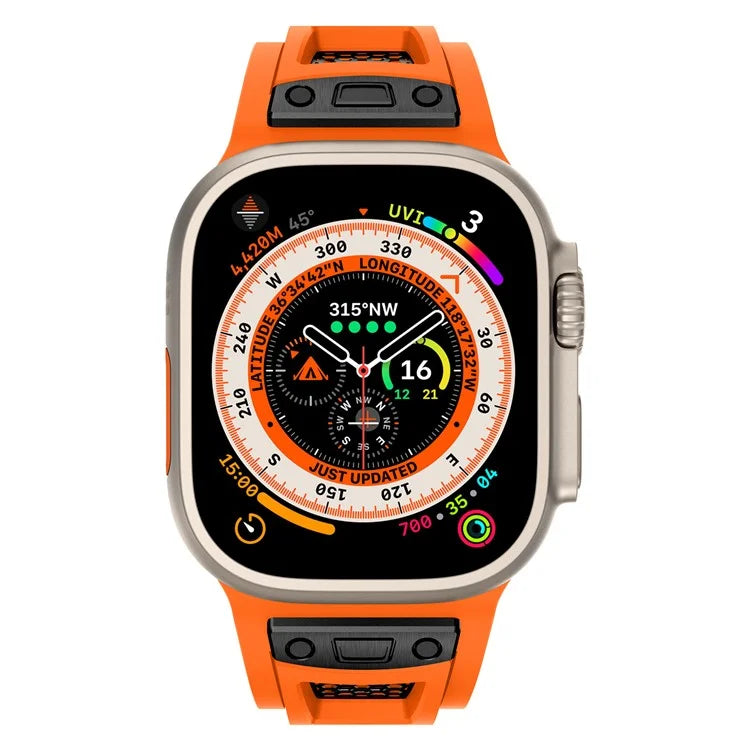 KALEBOL For Apple Watch 10 46mm / Ultra 2 / Ultra 49mm / 9 8 7 45mm / SE (2023) SE (2022) SE 6 5 4 44mm / 3 2 1 42mm Honeycomb Watch Band