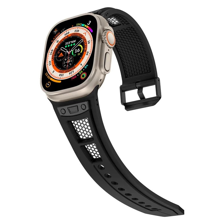 KALEBOL For Apple Watch 10 46mm / Ultra 2 / Ultra 49mm / 9 8 7 45mm / SE (2023) SE (2022) SE 6 5 4 44mm / 3 2 1 42mm Honeycomb Watch Band
