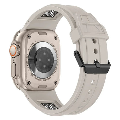 KALEBOL For Apple Watch 10 46mm / Ultra 2 / Ultra 49mm / 9 8 7 45mm / SE (2023) SE (2022) SE 6 5 4 44mm / 3 2 1 42mm Honeycomb Watch Band