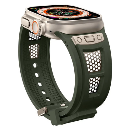 KALEBOL For Apple Watch 10 46mm / Ultra 2 / Ultra 49mm / 9 8 7 45mm / SE (2023) SE (2022) SE 6 5 4 44mm / 3 2 1 42mm Honeycomb Watch Band