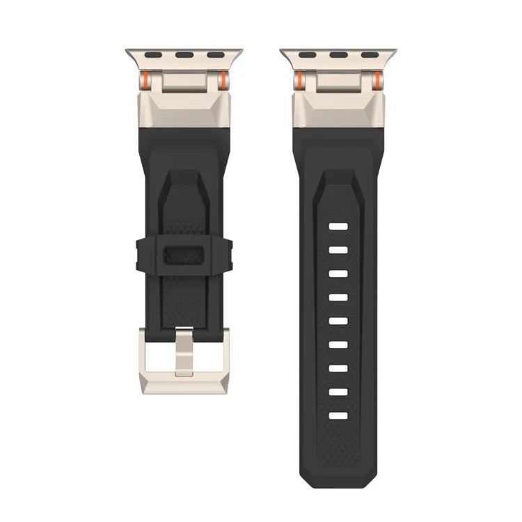 KALEBOL For Apple Watch 10 46mm / Ultra 2 / Ultra 49mm / 9 8 7 45mm / SE (2023) SE (2022) SE 6 5 4 44mm / 3 2 1 42mm TPU Watch Band