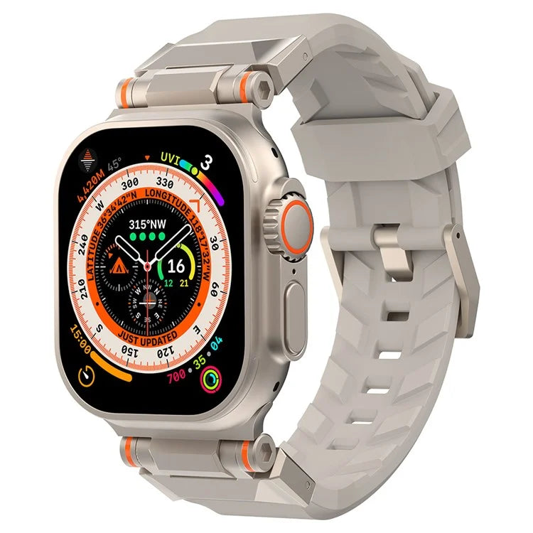 KALEBOL For Apple Watch 10 46mm / Ultra 2 / Ultra 49mm / 9 8 7 45mm / SE (2023) SE (2022) SE 6 5 4 44mm / 3 2 1 42mm TPU Watch Band