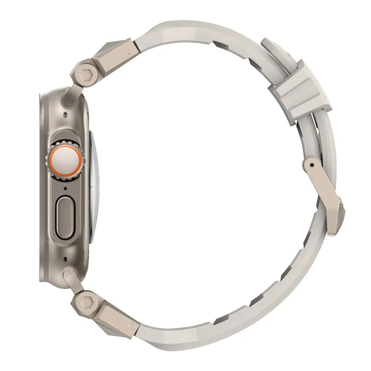 KALEBOL For Apple Watch 10 46mm / Ultra 2 / Ultra 49mm / 9 8 7 45mm / SE (2023) SE (2022) SE 6 5 4 44mm / 3 2 1 42mm TPU Watch Band