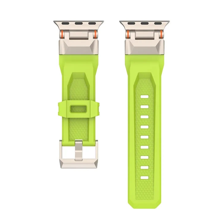 KALEBOL For Apple Watch 10 46mm / Ultra 2 / Ultra 49mm / 9 8 7 45mm / SE (2023) SE (2022) SE 6 5 4 44mm / 3 2 1 42mm TPU Watch Band