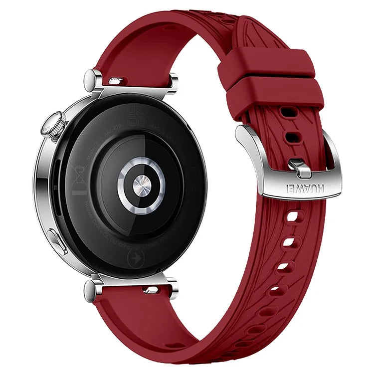KALEBOL For Huawei Watch GT 4 41mm / Garmin Venu 3S / Asus Zenwatch 3 WI503Q Silicone Watch Band 18mm