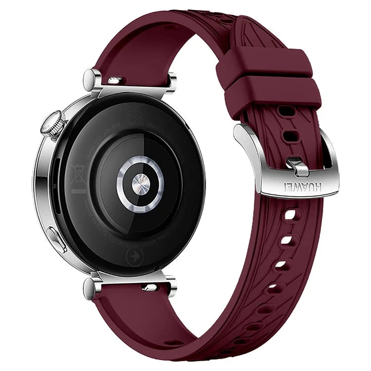 KALEBOL For Huawei Watch GT 4 41mm / Garmin Venu 3S / Asus Zenwatch 3 WI503Q Silicone Watch Band 18mm