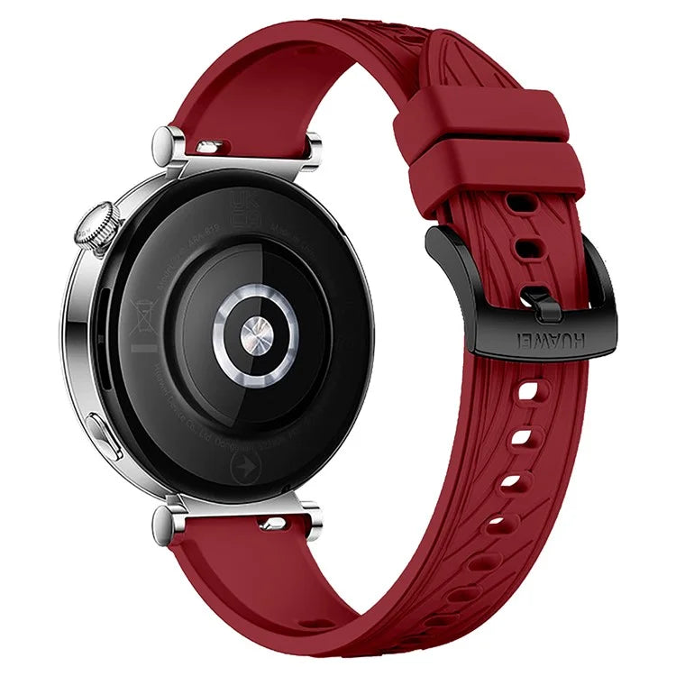 KALEBOL For Huawei Watch GT 4 41mm / Garmin Venu 3S / Asus Zenwatch 3 WI503Q Silicone Watch Band 18mm