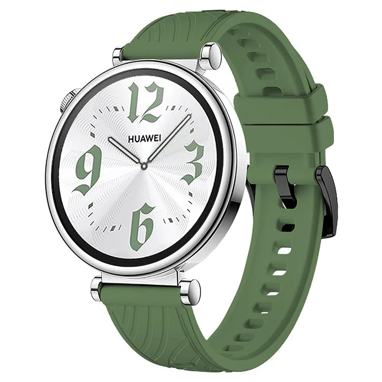 KALEBOL For Huawei Watch GT 4 41mm / Garmin Venu 3S / Asus Zenwatch 3 WI503Q Silicone Watch Band 18mm