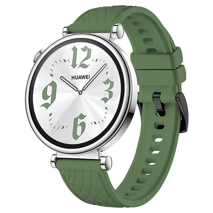 KALEBOL For Huawei Watch GT 4 41mm / Garmin Venu 3S / Asus Zenwatch 3 WI503Q Silicone Watch Band 18mm