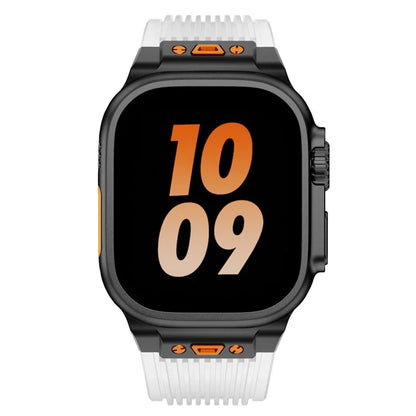 KALEBOL For Apple Watch 10 46mm / Ultra 2 / Ultra 49mm / 9 8 7 45mm / SE (2023) SE (2022) SE 6 5 4 44mm / 3 2 1 42mm Silicone Watch Band