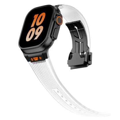 KALEBOL For Apple Watch 10 46mm / Ultra 2 / Ultra 49mm / 9 8 7 45mm / SE (2023) SE (2022) SE 6 5 4 44mm / 3 2 1 42mm Silicone Watch Band