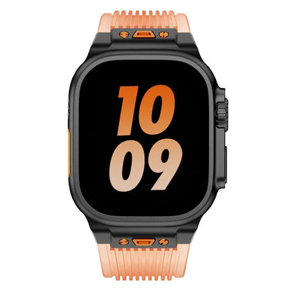 KALEBOL For Apple Watch 10 46mm / Ultra 2 / Ultra 49mm / 9 8 7 45mm / SE (2023) SE (2022) SE 6 5 4 44mm / 3 2 1 42mm Silicone Watch Band