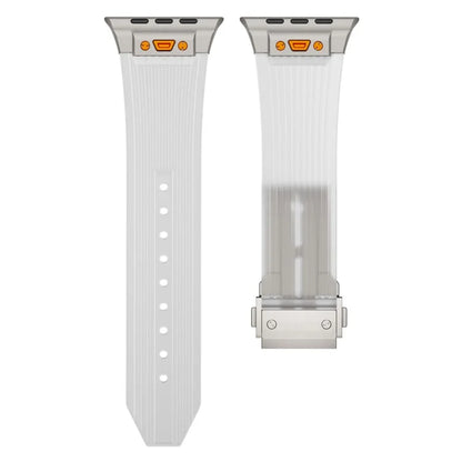 KALEBOL For Apple Watch 10 46mm / Ultra 2 / Ultra 49mm / 9 8 7 45mm / SE (2023) SE (2022) SE 6 5 4 44mm / 3 2 1 42mm Silicone Watch Band