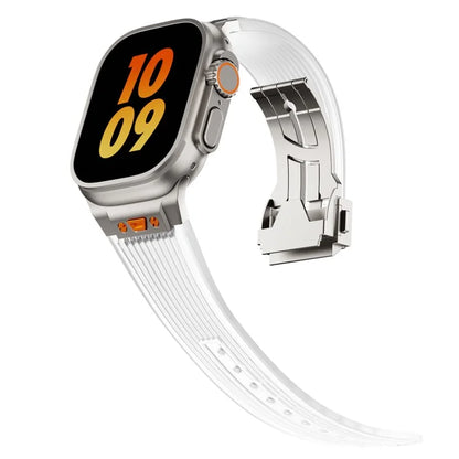 KALEBOL For Apple Watch 10 46mm / Ultra 2 / Ultra 49mm / 9 8 7 45mm / SE (2023) SE (2022) SE 6 5 4 44mm / 3 2 1 42mm Silicone Watch Band