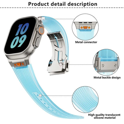 KALEBOL For Apple Watch 10 46mm / Ultra 2 / Ultra 49mm / 9 8 7 45mm / SE (2023) SE (2022) SE 6 5 4 44mm / 3 2 1 42mm Silicone Watch Band