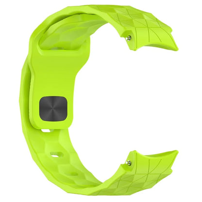 For Samsung Galaxy Watch FE 40mm / Watch6 / Watch6 Classic / Watch 5 / Watch 5 Pro Silicone Watch Band Football Pattern